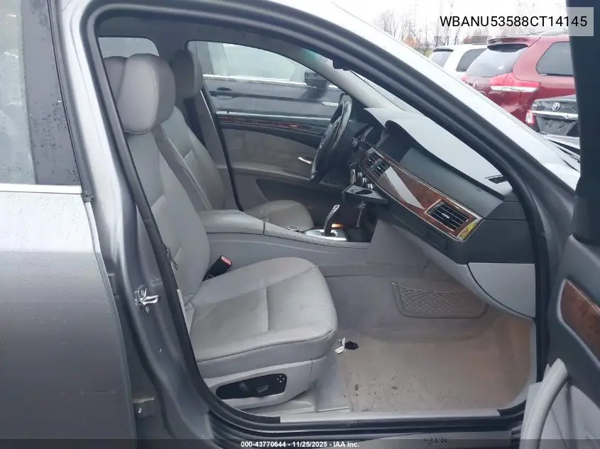 WBANU53588CT14145 2008 BMW 528I
