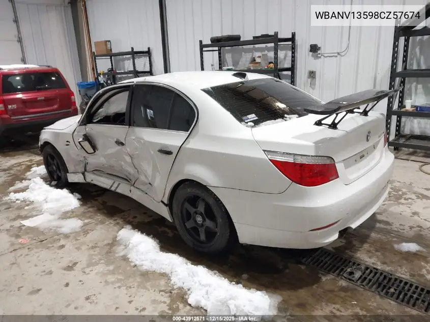WBANV13598CZ57674 2008 BMW 528Xi