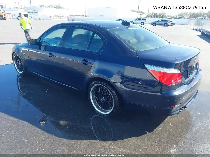 WBANW13538CZ79165 2008 BMW 535I