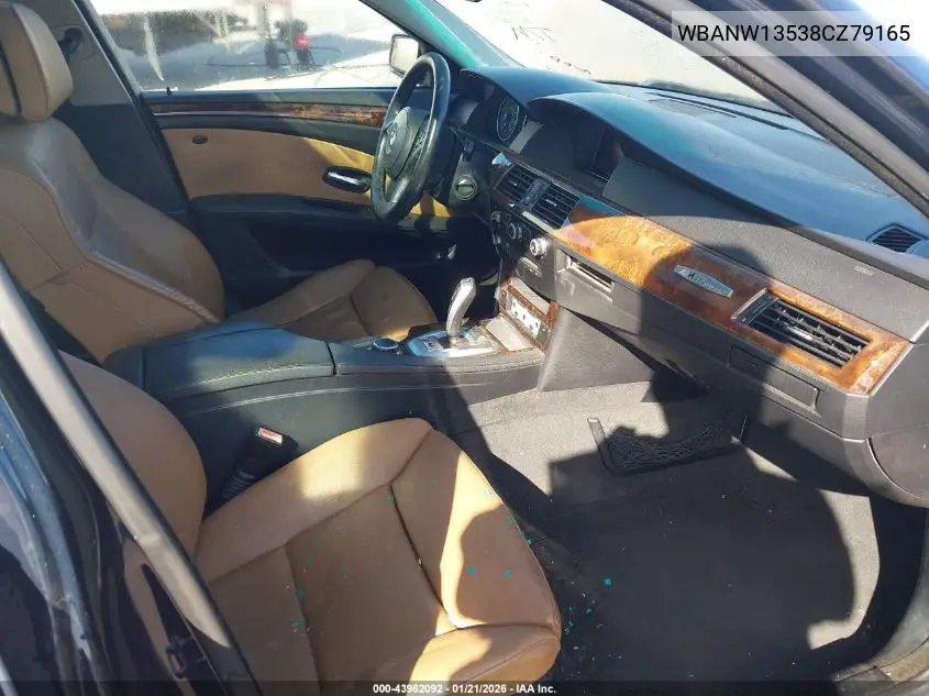 WBANW13538CZ79165 2008 BMW 535I