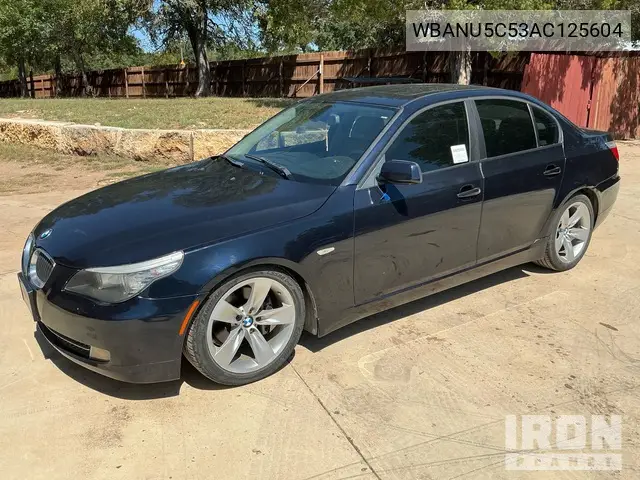WBANU5C53AC125604 2010 BMW 528 I 2010 BMW 528I Automobile
