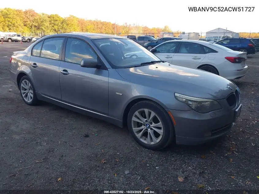 WBANV9C52ACW51727 2010 BMW 535I xDrive