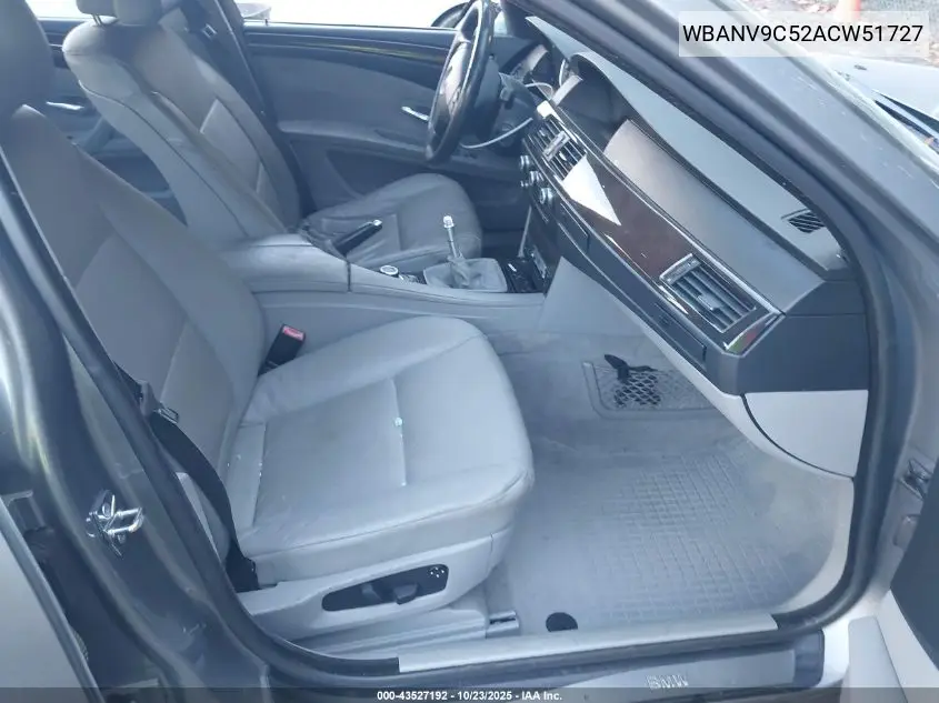 WBANV9C52ACW51727 2010 BMW 535I xDrive