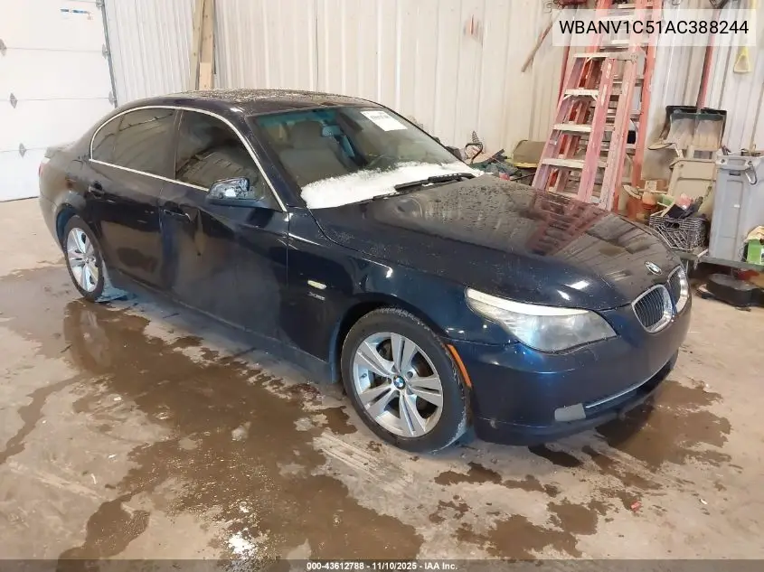 WBANV1C51AC388244 2010 BMW 528I xDrive