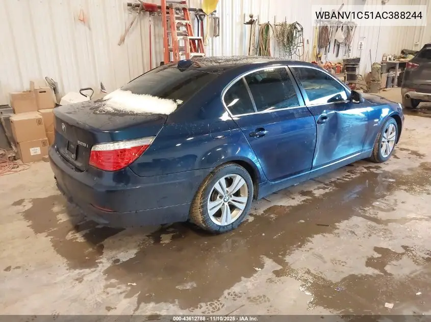 WBANV1C51AC388244 2010 BMW 528I xDrive