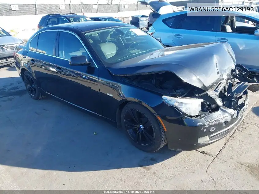 WBANU5C56AC129193 2010 BMW 528I