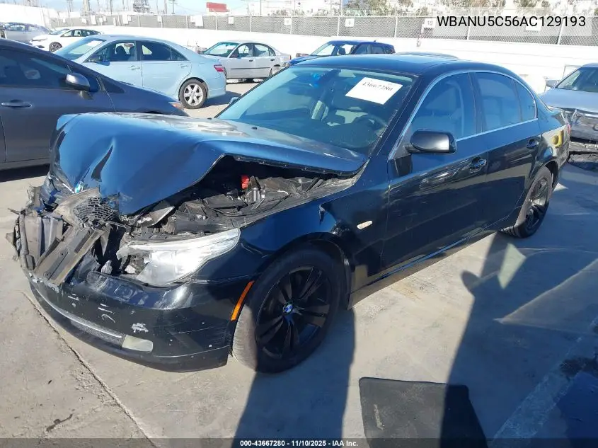 WBANU5C56AC129193 2010 BMW 528I