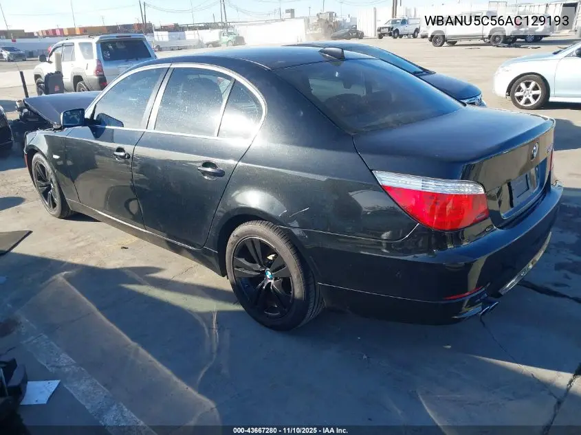 WBANU5C56AC129193 2010 BMW 528I