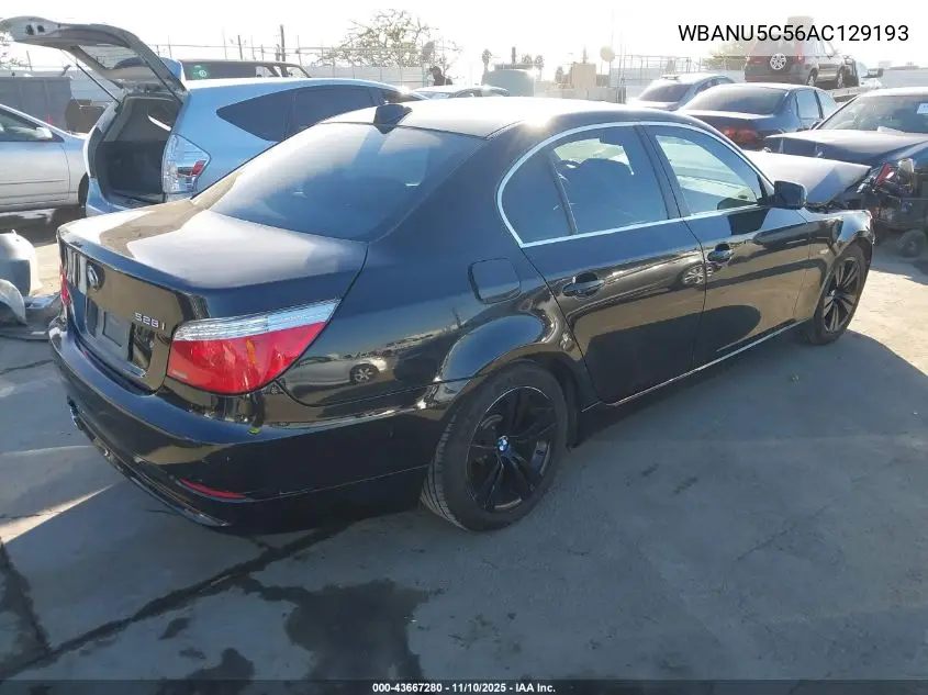 WBANU5C56AC129193 2010 BMW 528I