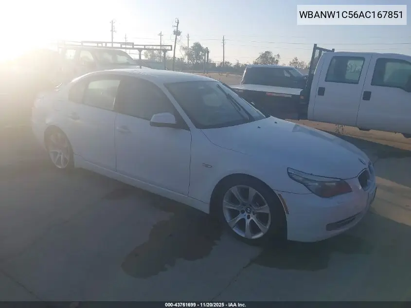 WBANW1C56AC167851 2010 BMW 535I