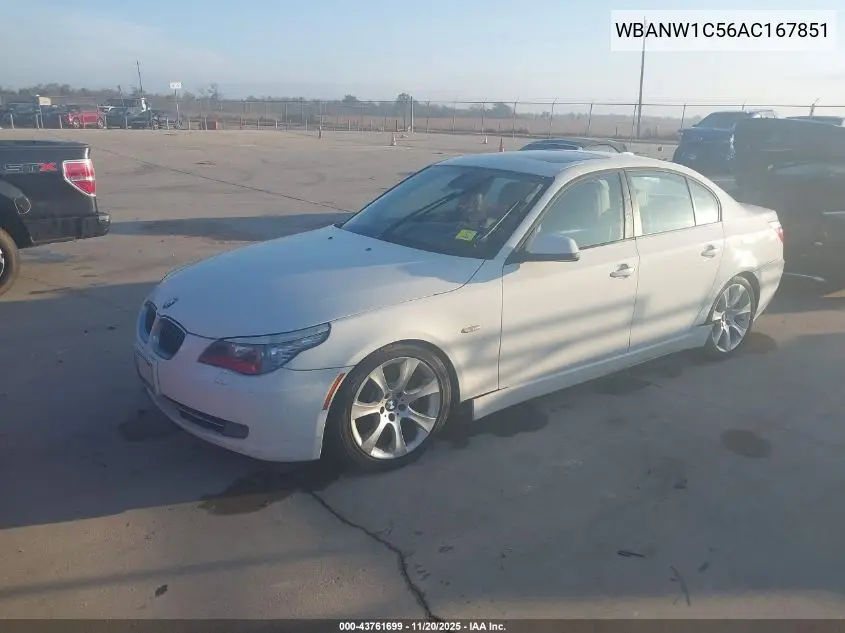 WBANW1C56AC167851 2010 BMW 535I