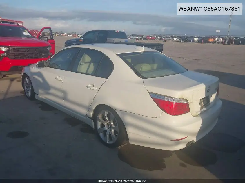 WBANW1C56AC167851 2010 BMW 535I