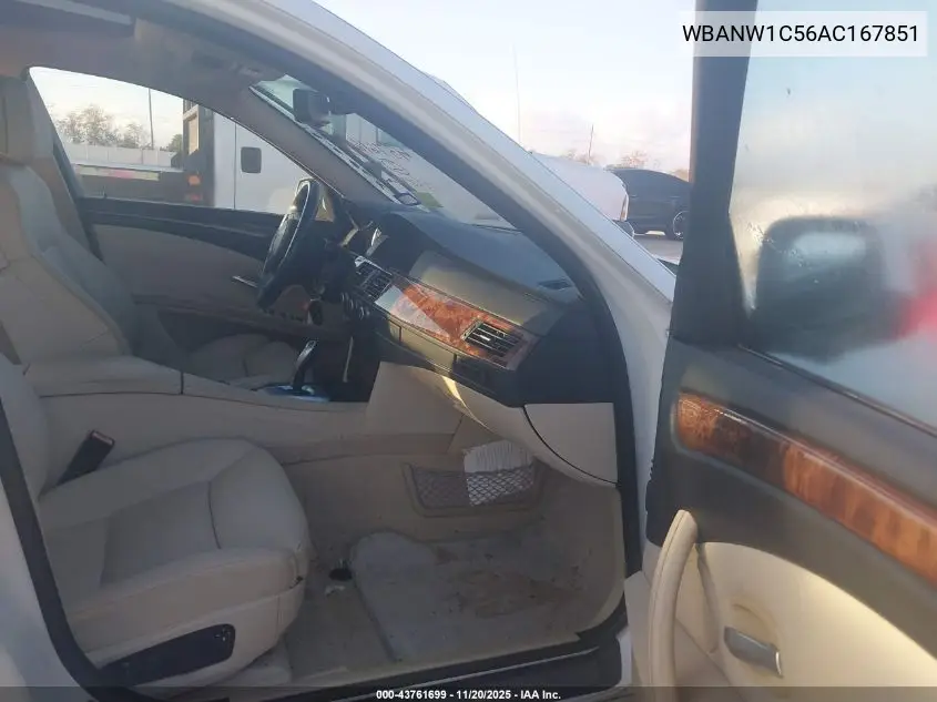 WBANW1C56AC167851 2010 BMW 535I