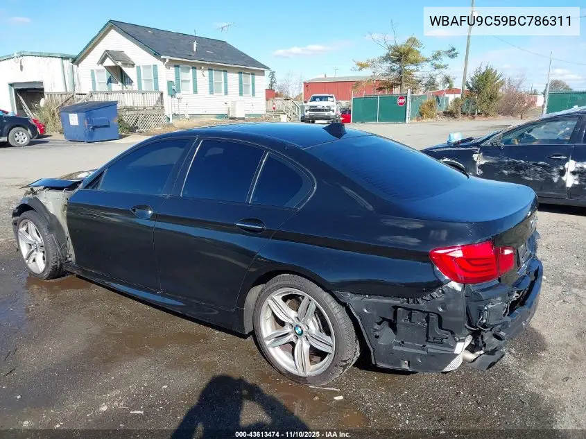 WBAFU9C59BC786311 2011 BMW 550I xDrive