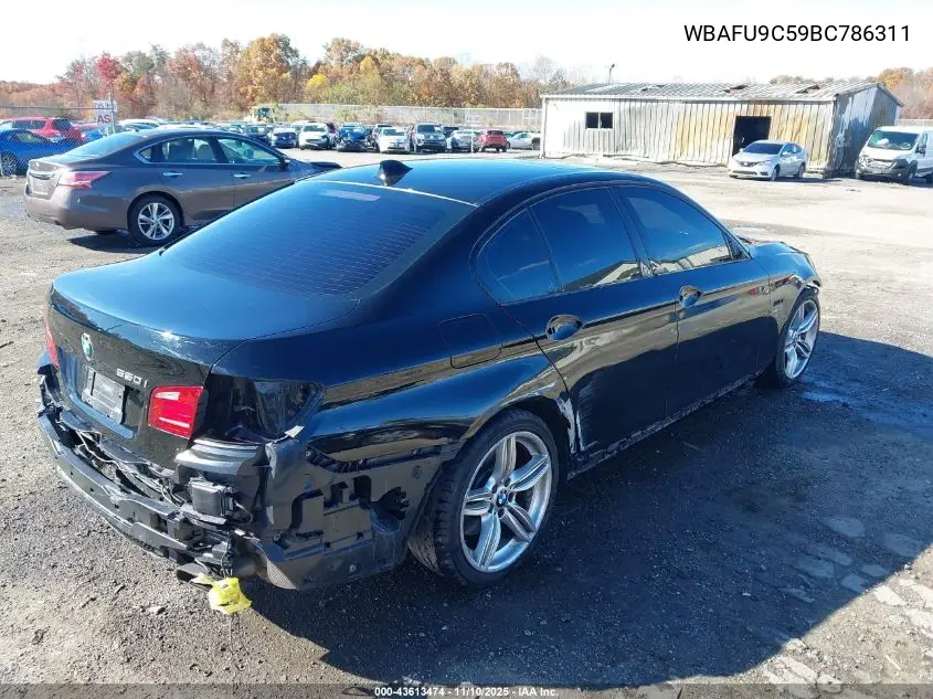 WBAFU9C59BC786311 2011 BMW 550I xDrive