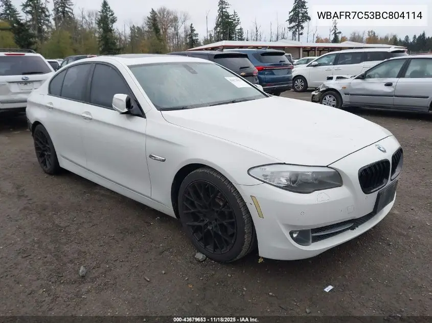 WBAFR7C53BC804114 2011 BMW 535I