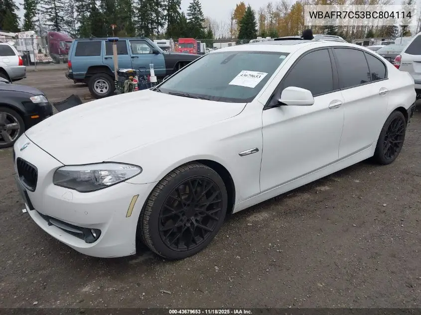 WBAFR7C53BC804114 2011 BMW 535I