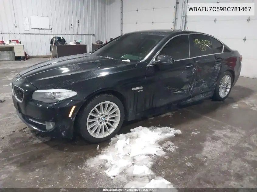 WBAFU7C59BC781467 2011 BMW 535I xDrive