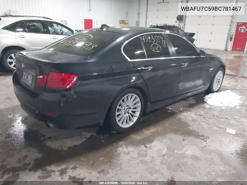WBAFU7C59BC781467 2011 BMW 535I xDrive