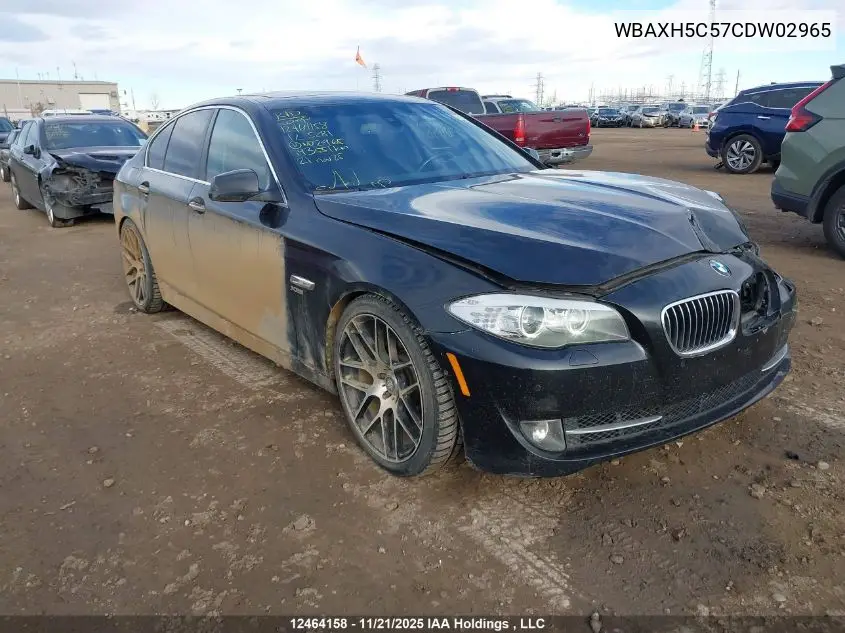 WBAXH5C57CDW02965 2012 BMW 528I xDrive