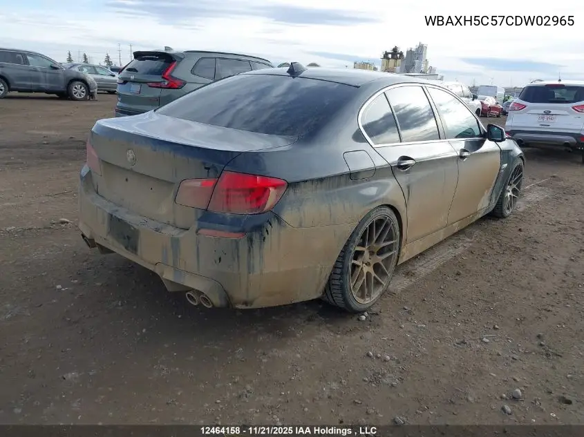 WBAXH5C57CDW02965 2012 BMW 528I xDrive