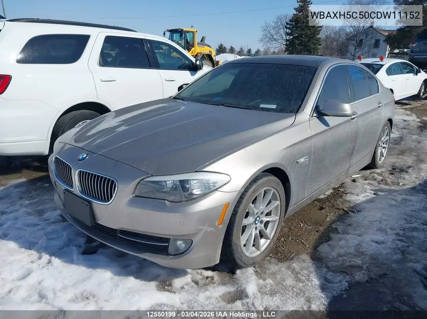 WBAXH5C50CDW11152 2012 BMW 528I xDrive