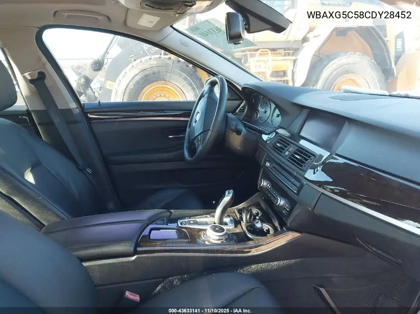 WBAXG5C58CDY28452 2012 BMW 528I
