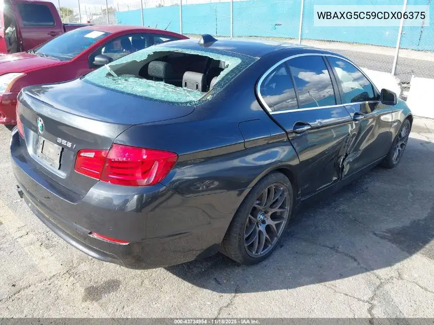 WBAXG5C59CDX06375 2012 BMW 528I