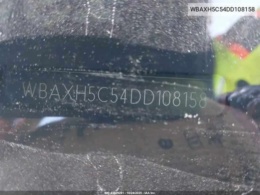 WBAXH5C54DD108158 2013 BMW 528I xDrive