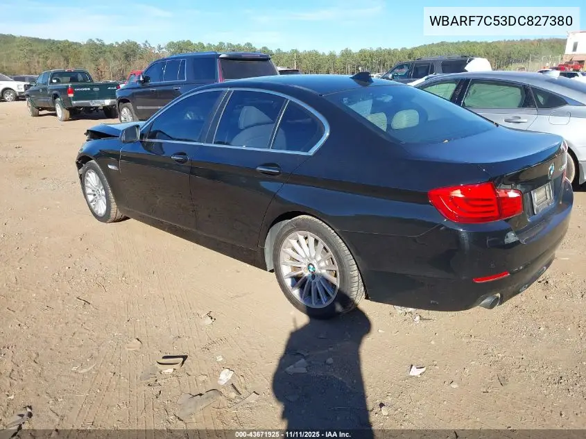 WBAFR7C53DC827380 2013 BMW 535 I