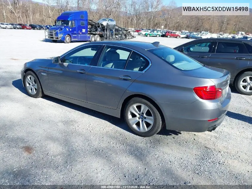 WBAXH5C5XDDW15498 2013 BMW 528I xDrive