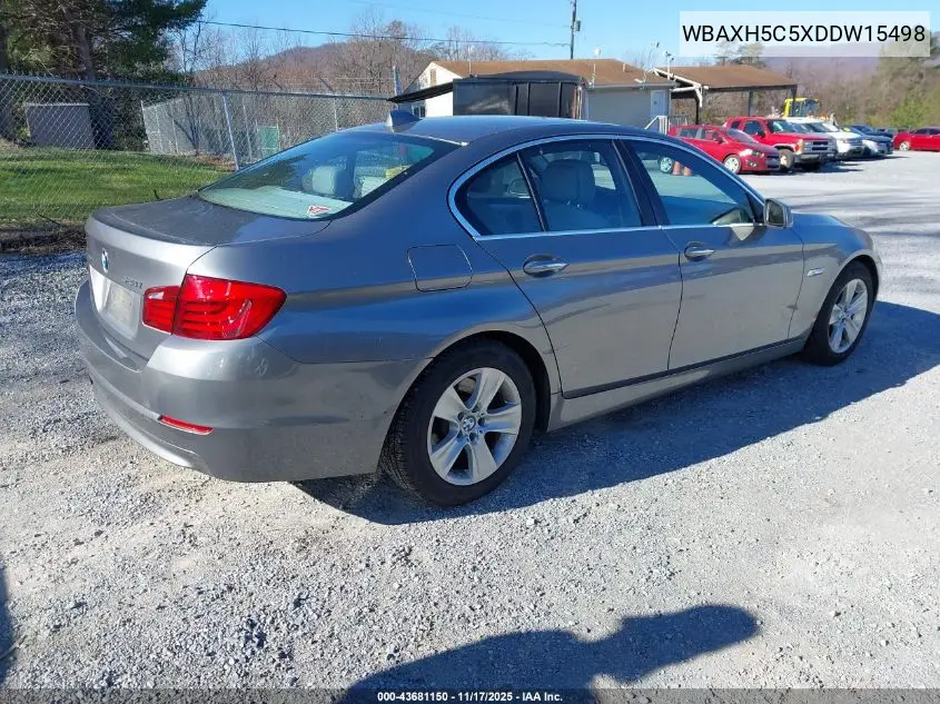 WBAXH5C5XDDW15498 2013 BMW 528I xDrive