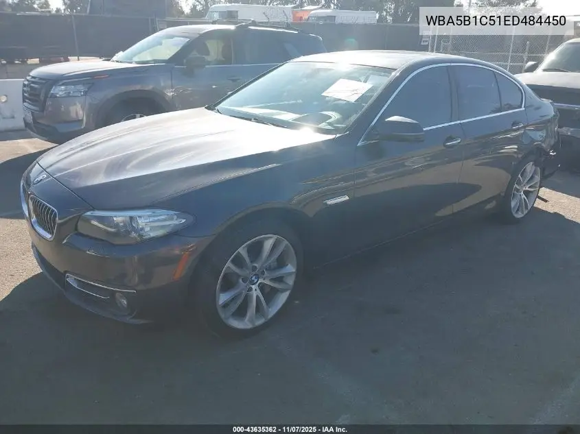 WBA5B1C51ED484450 2014 BMW 535I