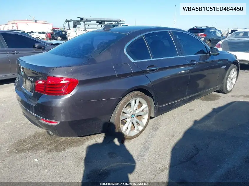 WBA5B1C51ED484450 2014 BMW 535I