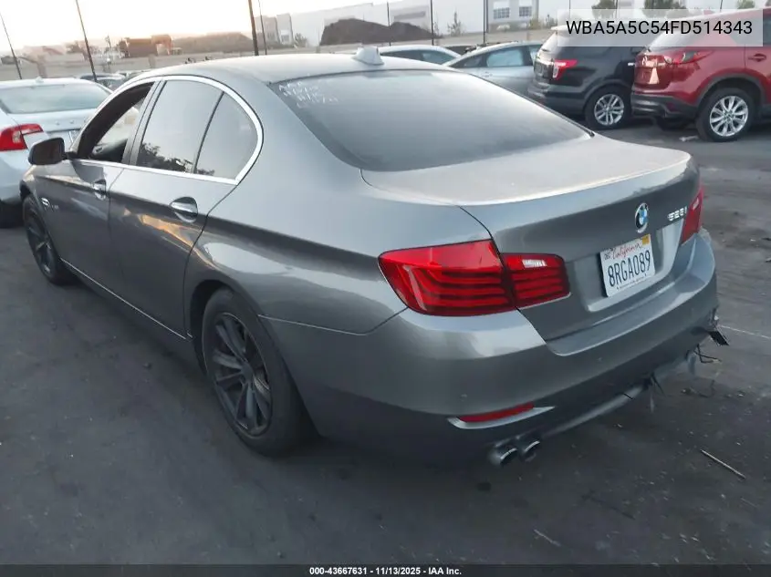 WBA5A5C54FD514343 2015 BMW 528I