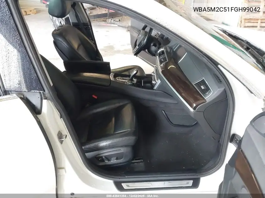 WBA5M2C51FGH99042 2015 BMW 535I Gran Turismo
