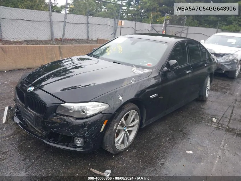 WBA5A7C54GG643906 2016 BMW 528I xDrive