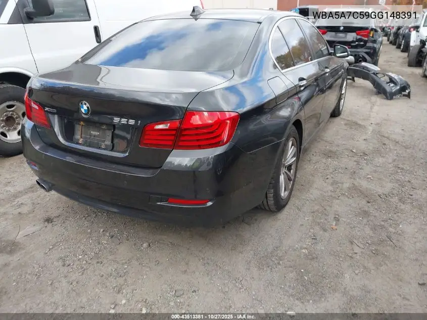 WBA5A7C59GG148391 2016 BMW 528I xDrive
