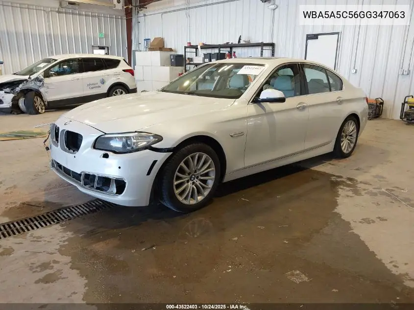 WBA5A5C56GG347063 2016 BMW 528I