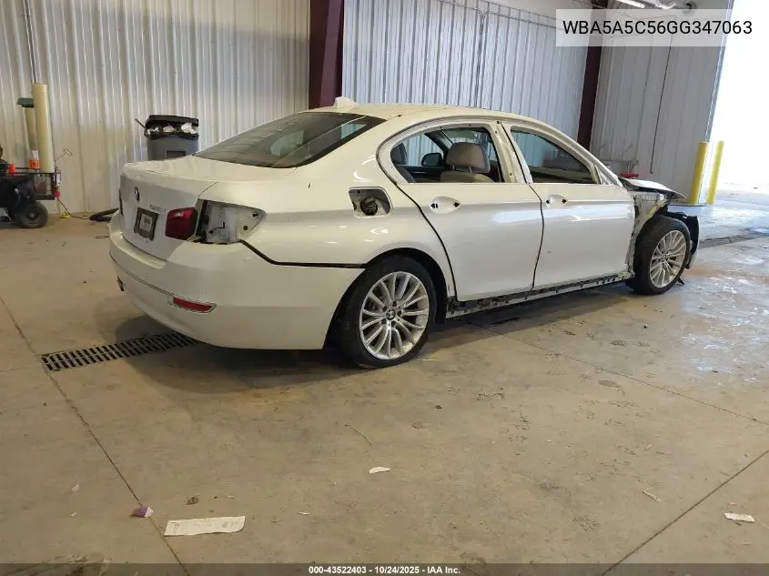 WBA5A5C56GG347063 2016 BMW 528I