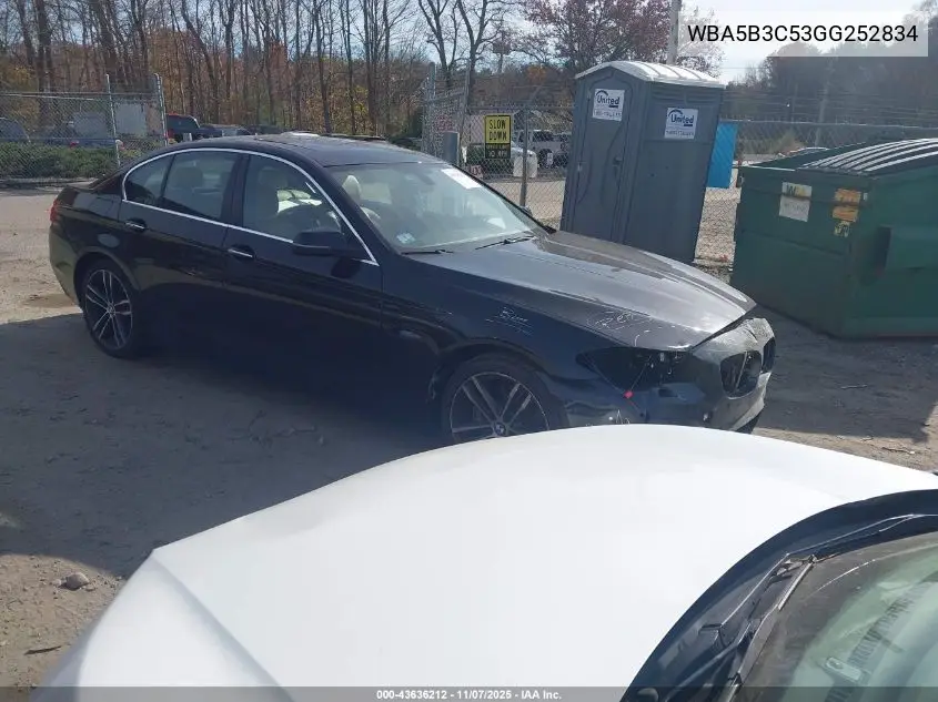 WBA5B3C53GG252834 2016 BMW 535I xDrive