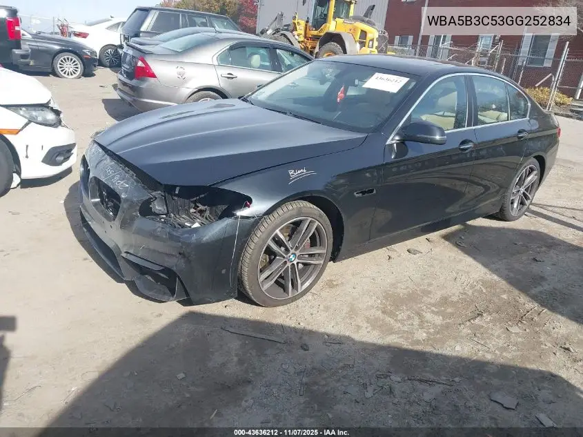 WBA5B3C53GG252834 2016 BMW 535I xDrive