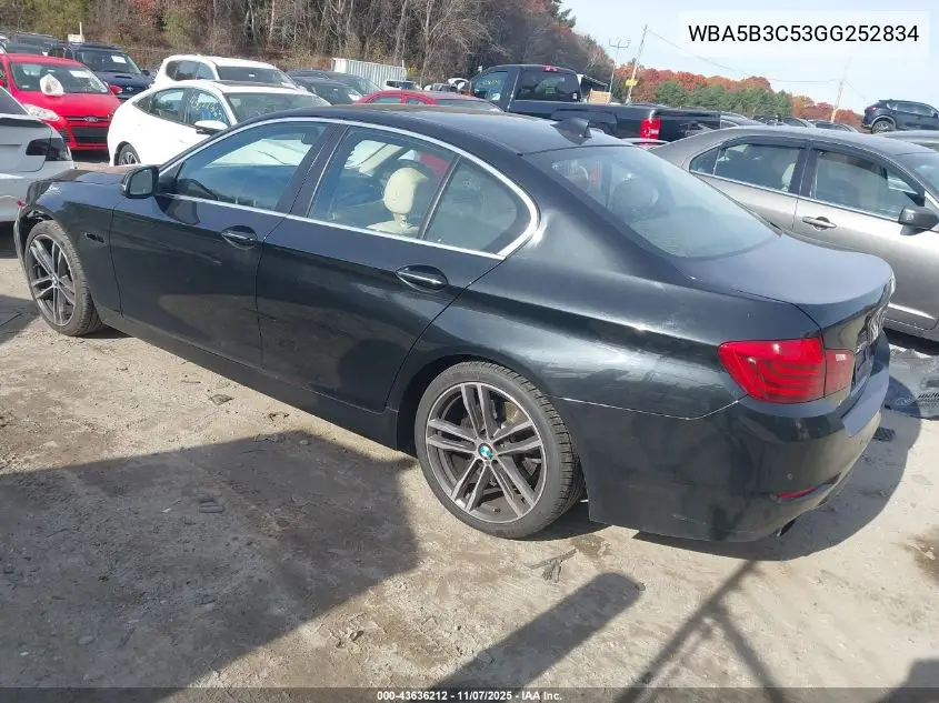 WBA5B3C53GG252834 2016 BMW 535I xDrive