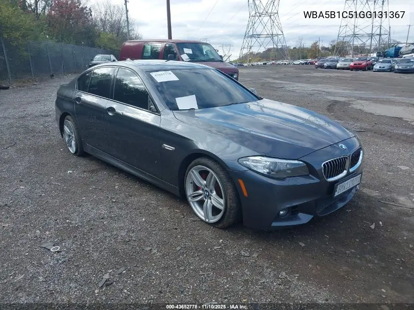 WBA5B1C51GG131367 2016 BMW 535I