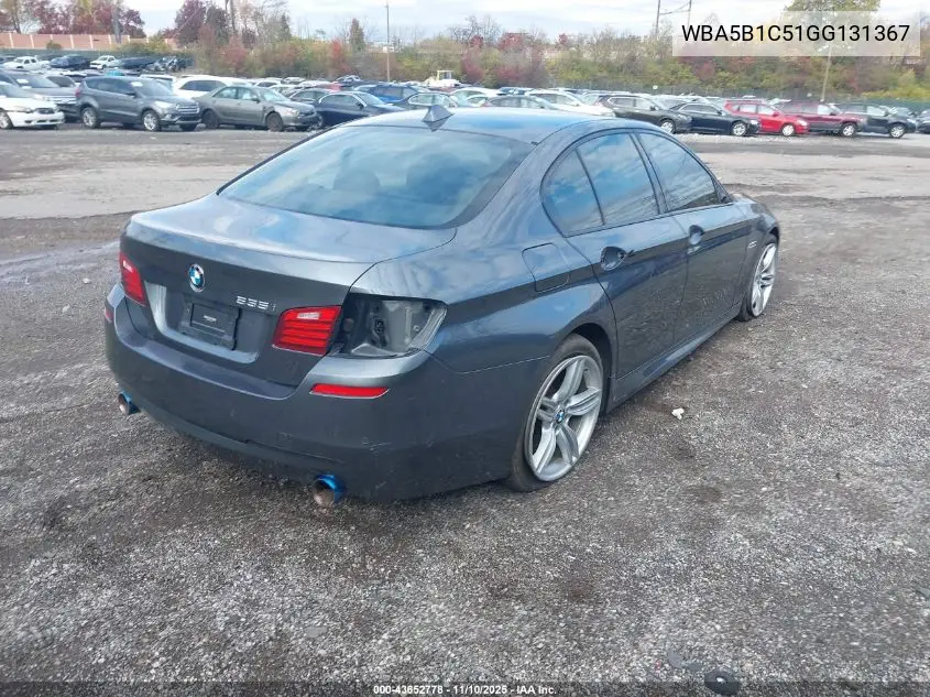 WBA5B1C51GG131367 2016 BMW 535I