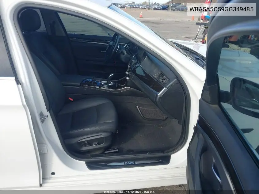 WBA5A5C59GG349485 2016 BMW 528I