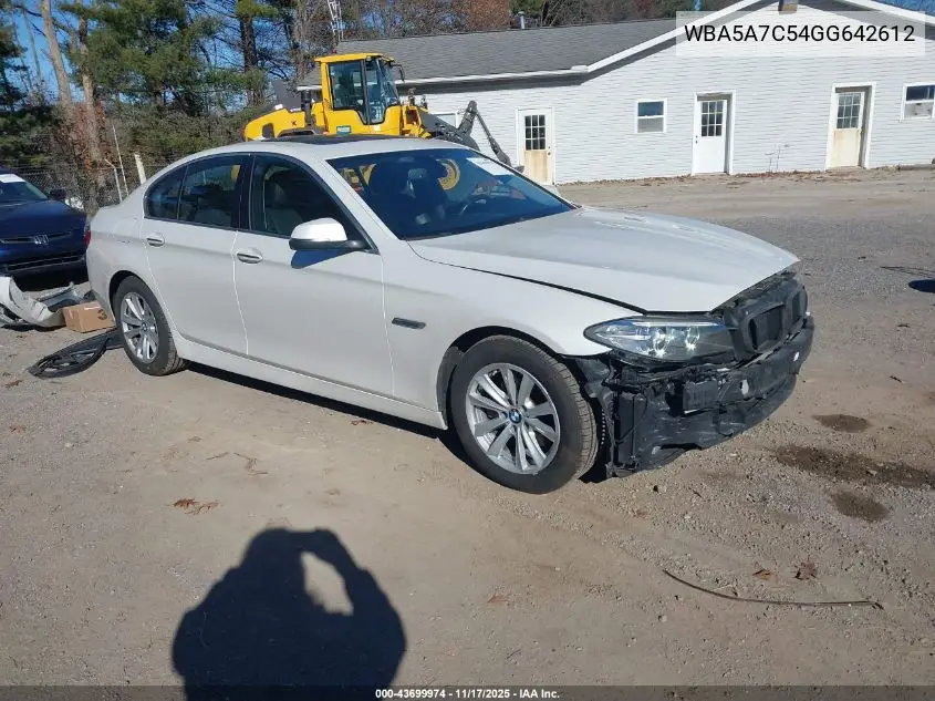 WBA5A7C54GG642612 2016 BMW 528I xDrive