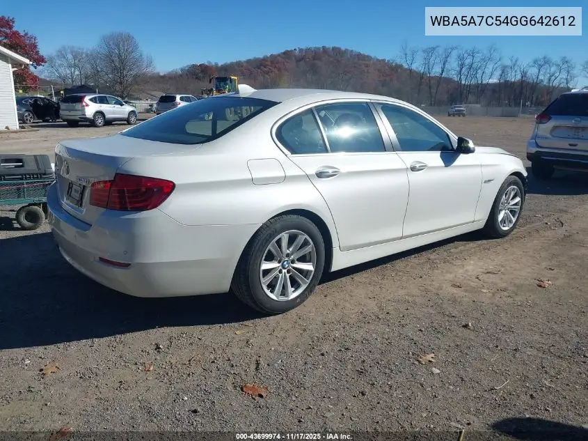 WBA5A7C54GG642612 2016 BMW 528I xDrive