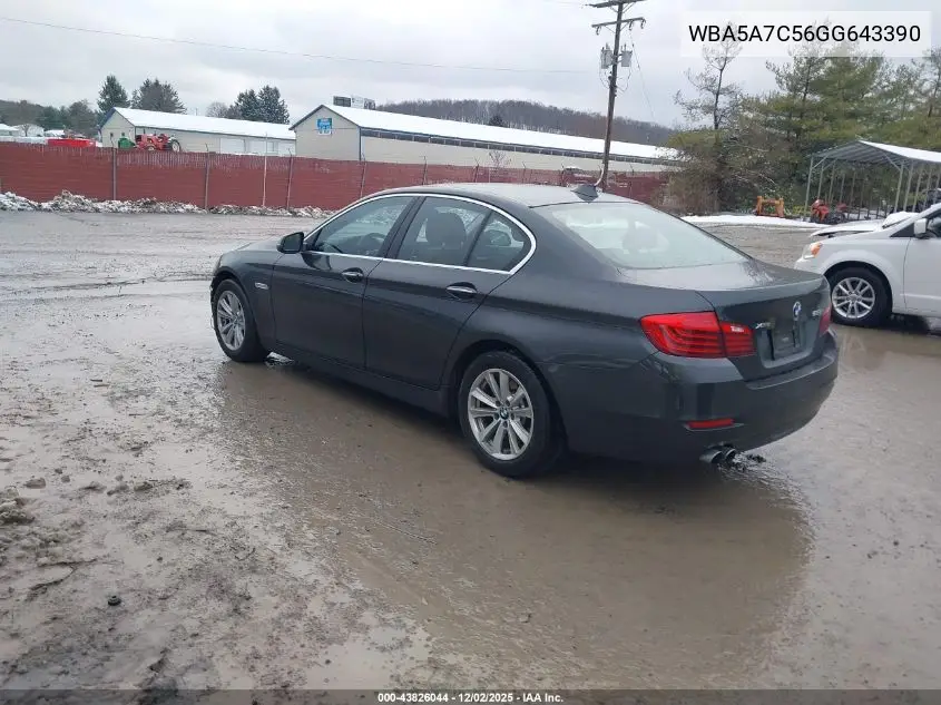 WBA5A7C56GG643390 2016 BMW 528I xDrive