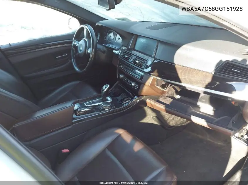 WBA5A7C58GG151928 2016 BMW 528I xDrive
